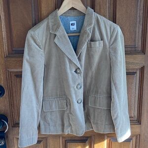 NSF Tan Corduroy Women's Blazer